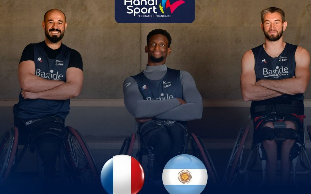 Basket-Fauteuil France vs Argentine : 3 matchs amicaux au CREPS