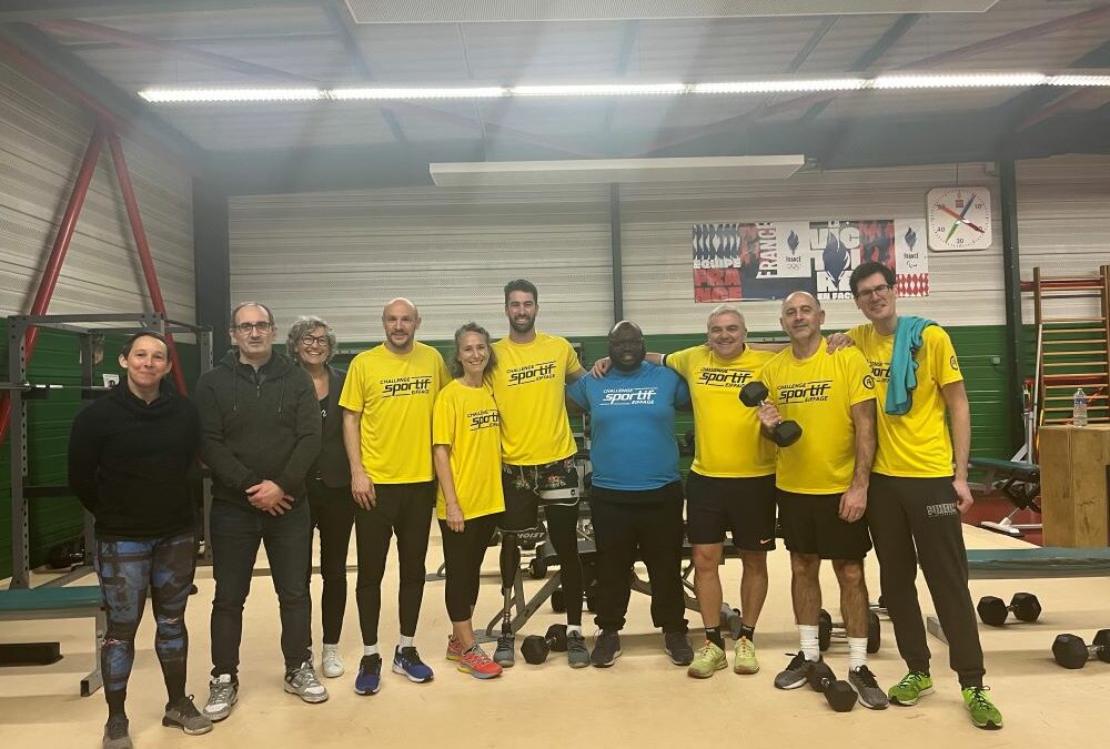 PHYSICAL PREPARATION WITH LAURENT CHARDARD AND HIS COLLEAGUES AT EIFFAGE