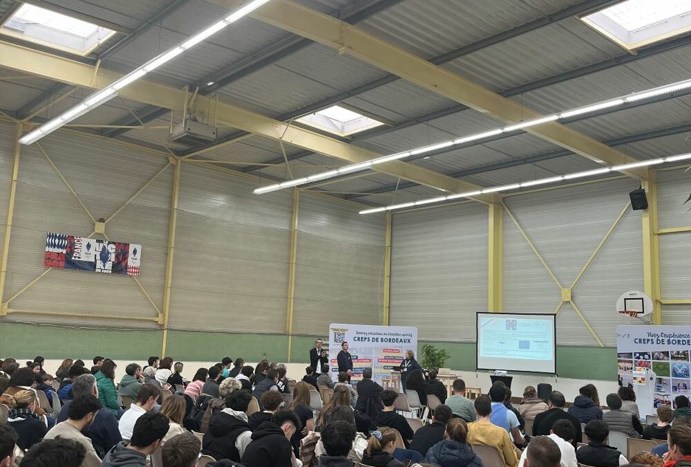 BACK TO THE OPEN HOUSE AND CAREER DAY AT CREPS DE BORDEAUX