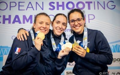 LE PÔLE FRANCE DE TIR SPORTIF BRILLE AUX CHAMPIONNATS D&rsquo;EUROPE